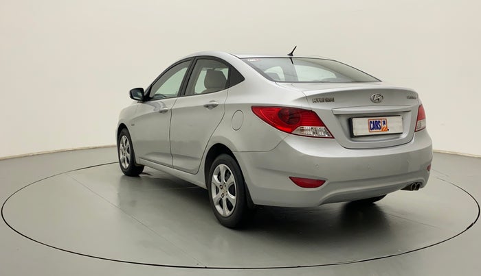 2011 Hyundai Verna FLUIDIC 1.4 VTVT, Petrol, Manual, 49,908 km, Left Back Diagonal