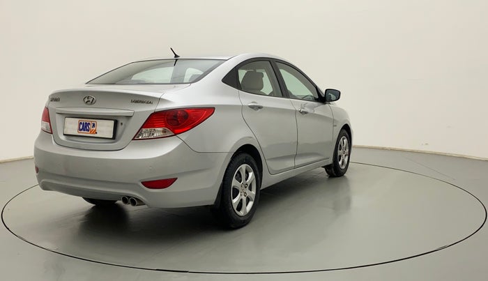 2011 Hyundai Verna FLUIDIC 1.4 VTVT, Petrol, Manual, 49,908 km, Right Back Diagonal