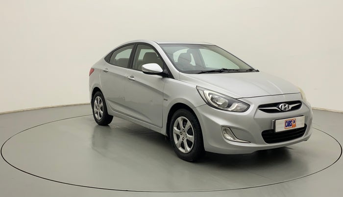 2011 Hyundai Verna FLUIDIC 1.4 VTVT, Petrol, Manual, 49,908 km, Right Front Diagonal