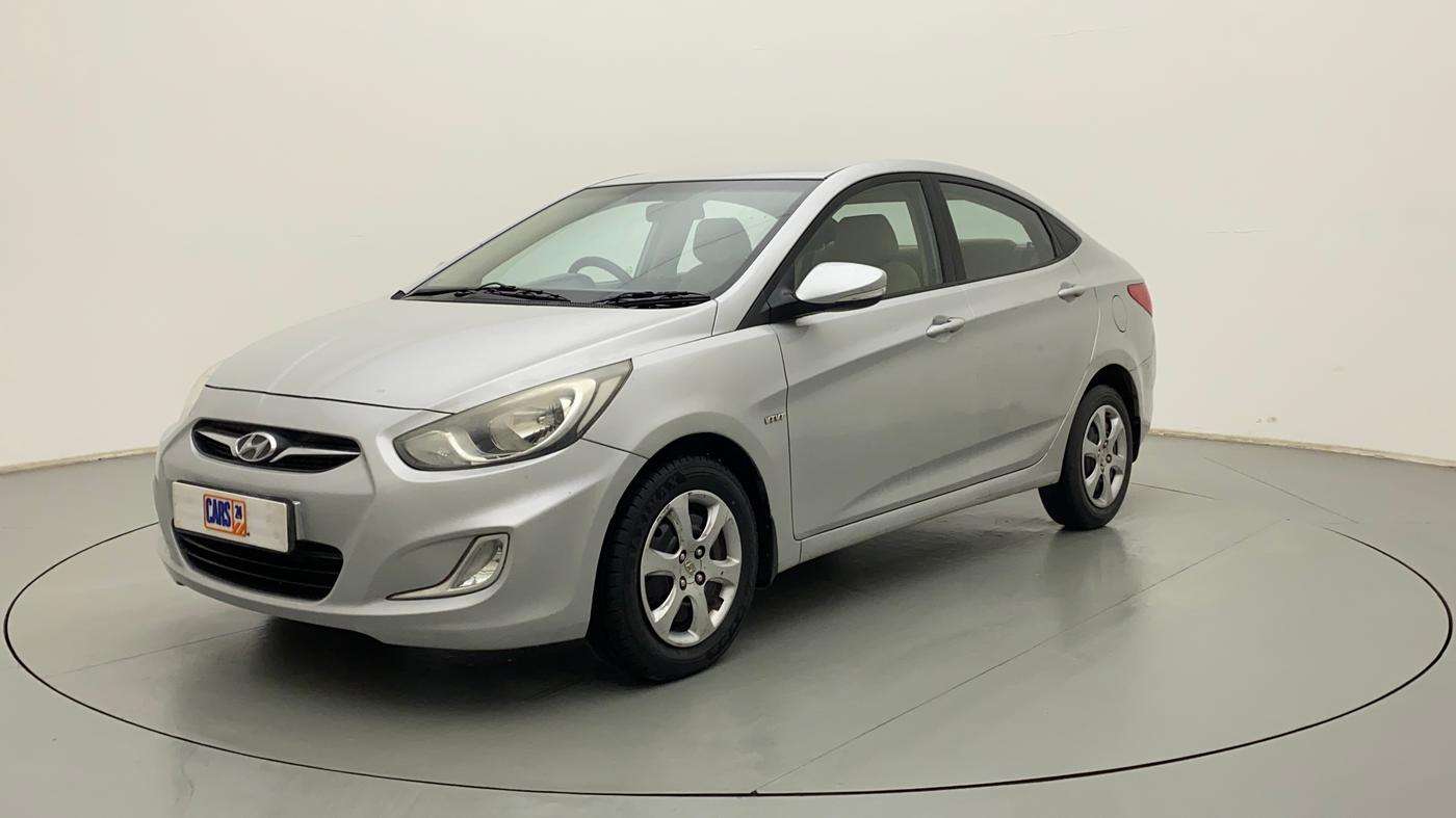 2011 Hyundai Verna FLUIDIC 1.4 VTVT, Petrol, Manual, 49,908 km, Left Front Diagonal