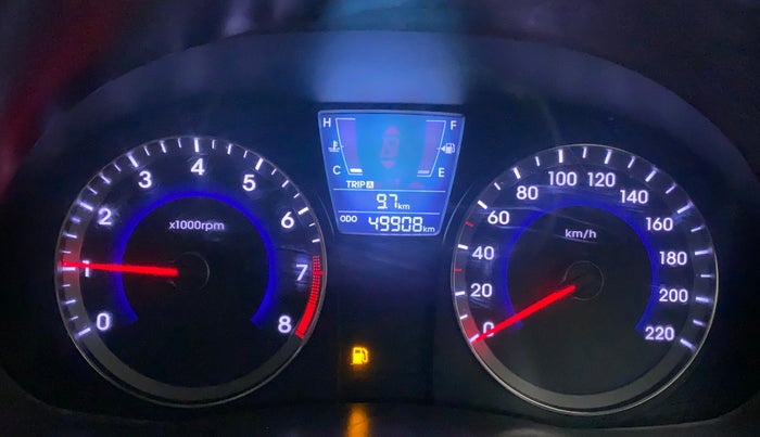 2011 Hyundai Verna FLUIDIC 1.4 VTVT, Petrol, Manual, 49,908 km, Odometer Image