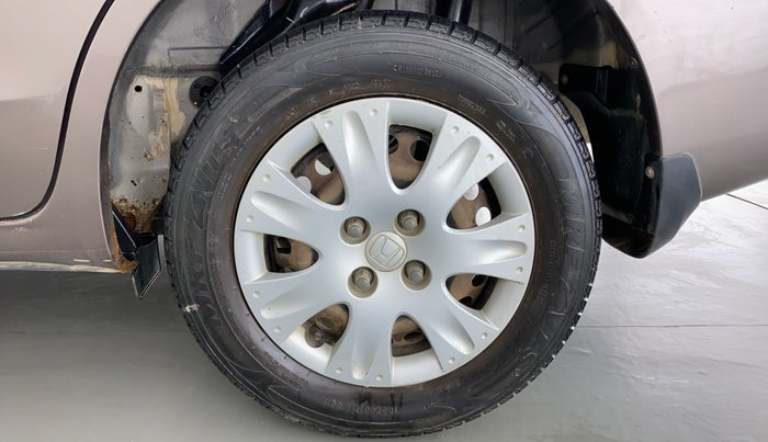 2013 Honda Amaze 1.2 SMT I VTEC, Petrol, Manual, 64,275 km, Left Rear Wheel