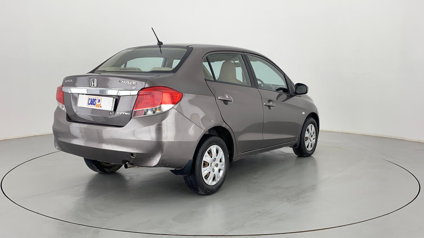 2013 Honda Amaze 1.2 SMT I VTEC, Petrol, Manual, 64,275 km, Right Back Diagonal