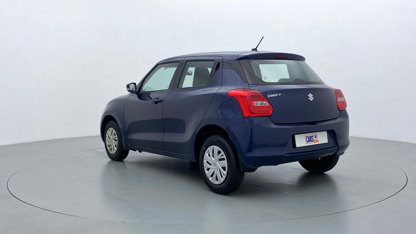 2018 Maruti Swift VXI D, Petrol, Manual, 49,894 km, Left Back Diagonal