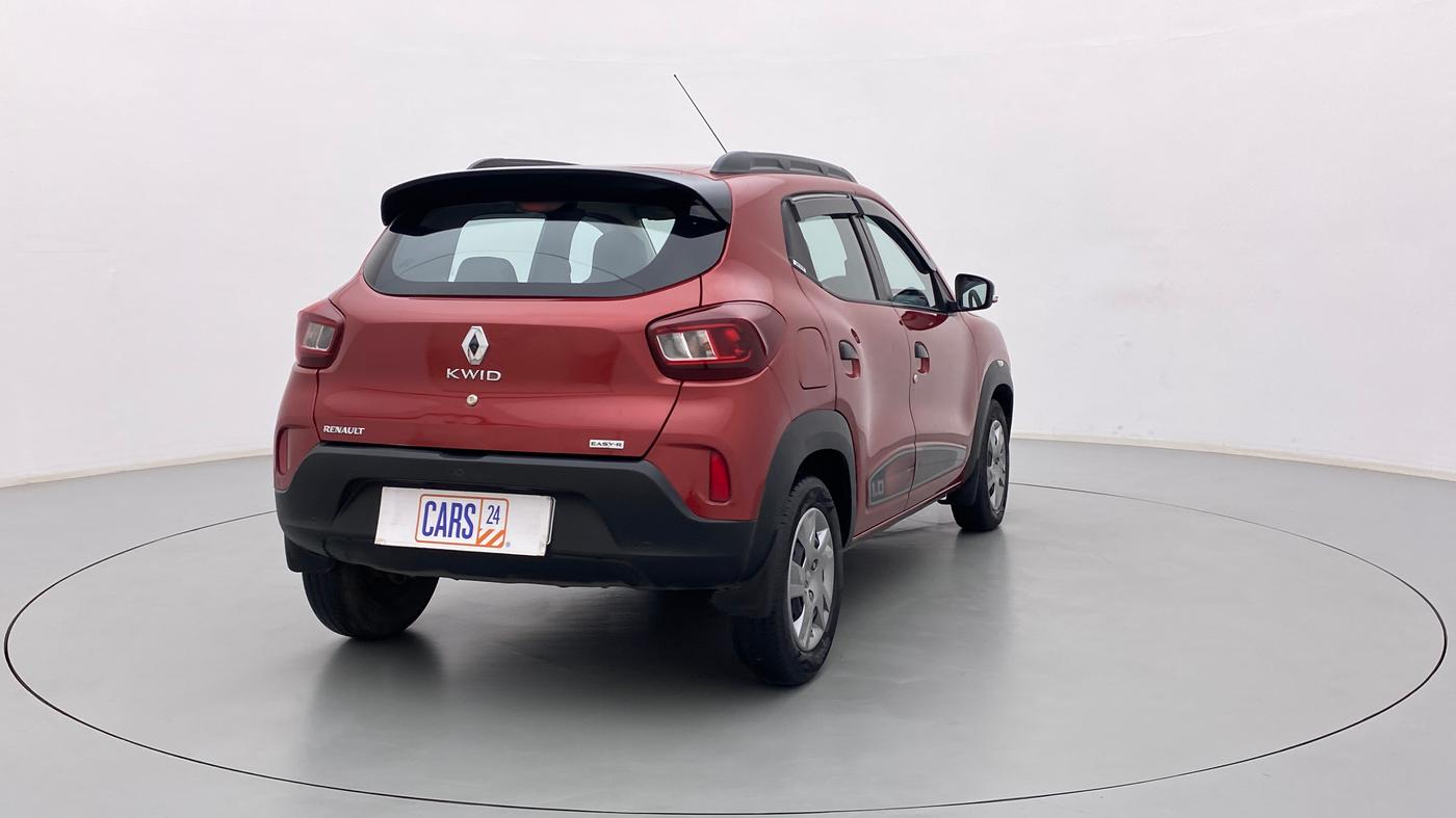 2020 Renault Kwid RXT 1.0 AMT (O), Petrol, Automatic, 47,018 km, Right Back Diagonal
