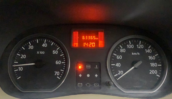2014 Nissan Terrano XL (P), Petrol, Manual, 63,364 km, Odometer Image