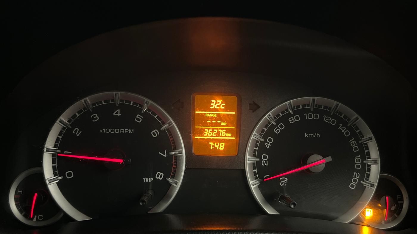 2014 Maruti Swift ZXI, Petrol, Manual, 36,206 km, Odometer Image