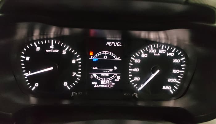 2020 Tata ALTROZ XE PETROL, Petrol, Manual, 80,255 km, Odometer Image