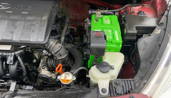 2014 Hyundai Grand i10 SPORTZ AT 1.2 KAPPA VTVT, Petrol, Automatic, 33,416 km, Engine View - Left