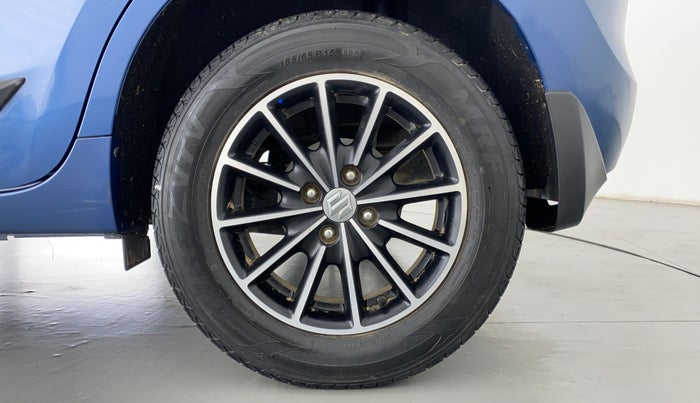 2018 Maruti Baleno DELTA PETROL 1.2, Petrol, Manual, 27,623 km, Left Rear Wheel