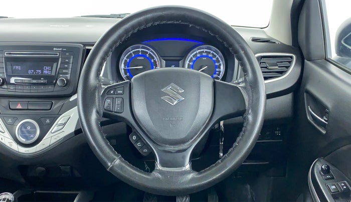 2018 Maruti Baleno DELTA PETROL 1.2, Petrol, Manual, 27,623 km, Steering Wheel Close Up