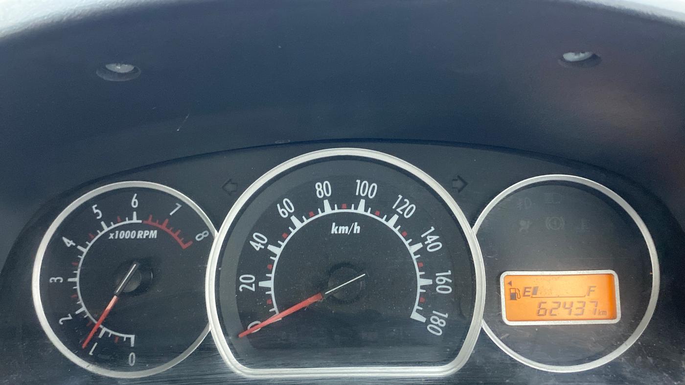 2013 Maruti Alto K10 VXI, Petrol, Manual, 62,715 km, Odometer Image