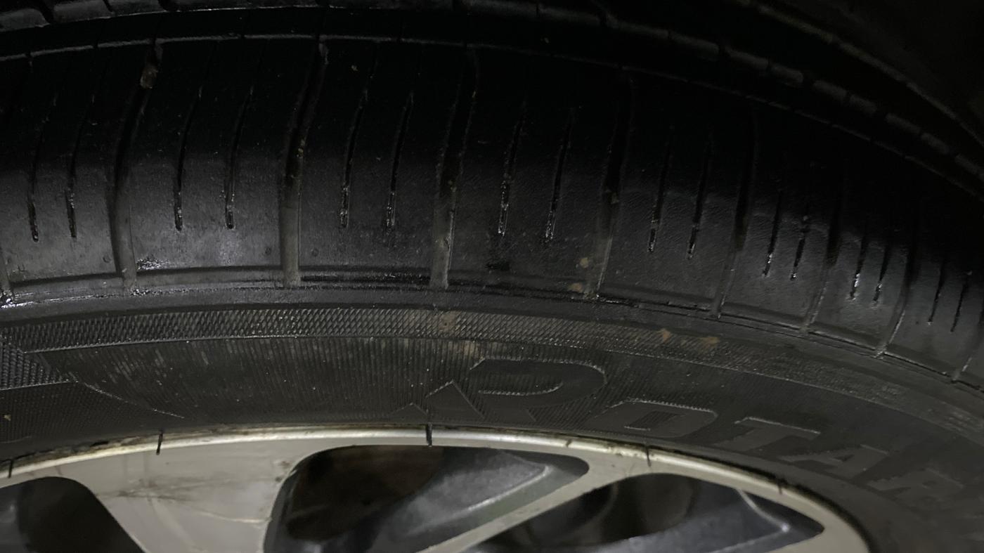 2019 Maruti Baleno DELTA PETROL 1.2, Petrol, Manual, 82,944 km, Left Front Tyre Tread