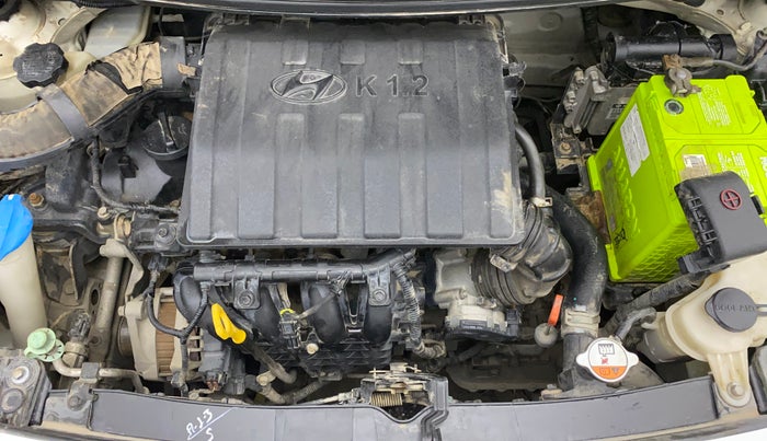 2015 Hyundai Grand i10 ASTA AT 1.2 KAPPA VTVT, Petrol, Automatic, 78,356 km, Engine View