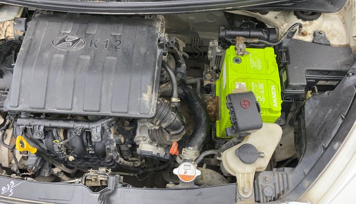 2015 Hyundai Grand i10 ASTA AT 1.2 KAPPA VTVT, Petrol, Automatic, 78,356 km, Engine View - Left