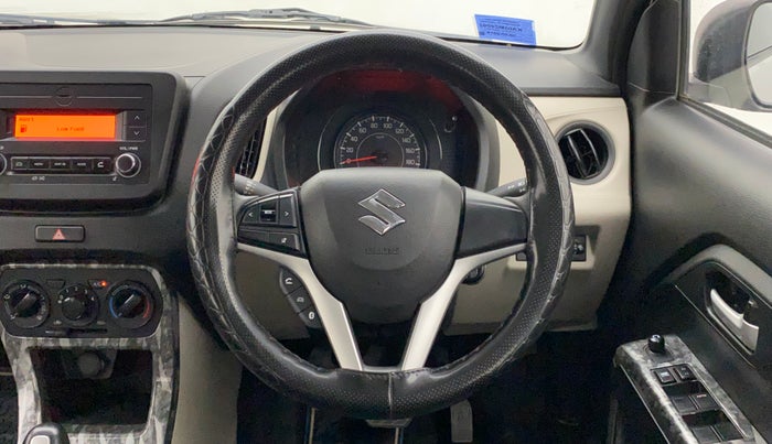 2019 Maruti New Wagon-R VXI (O) 1.2 AMT, Petrol, Automatic, 100 km, Steering Wheel Close Up