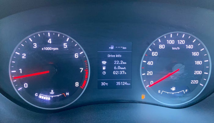 2018 Hyundai Elite i20 ASTA 1.2 (O), Petrol, Manual, 35,102 km, Odometer Image