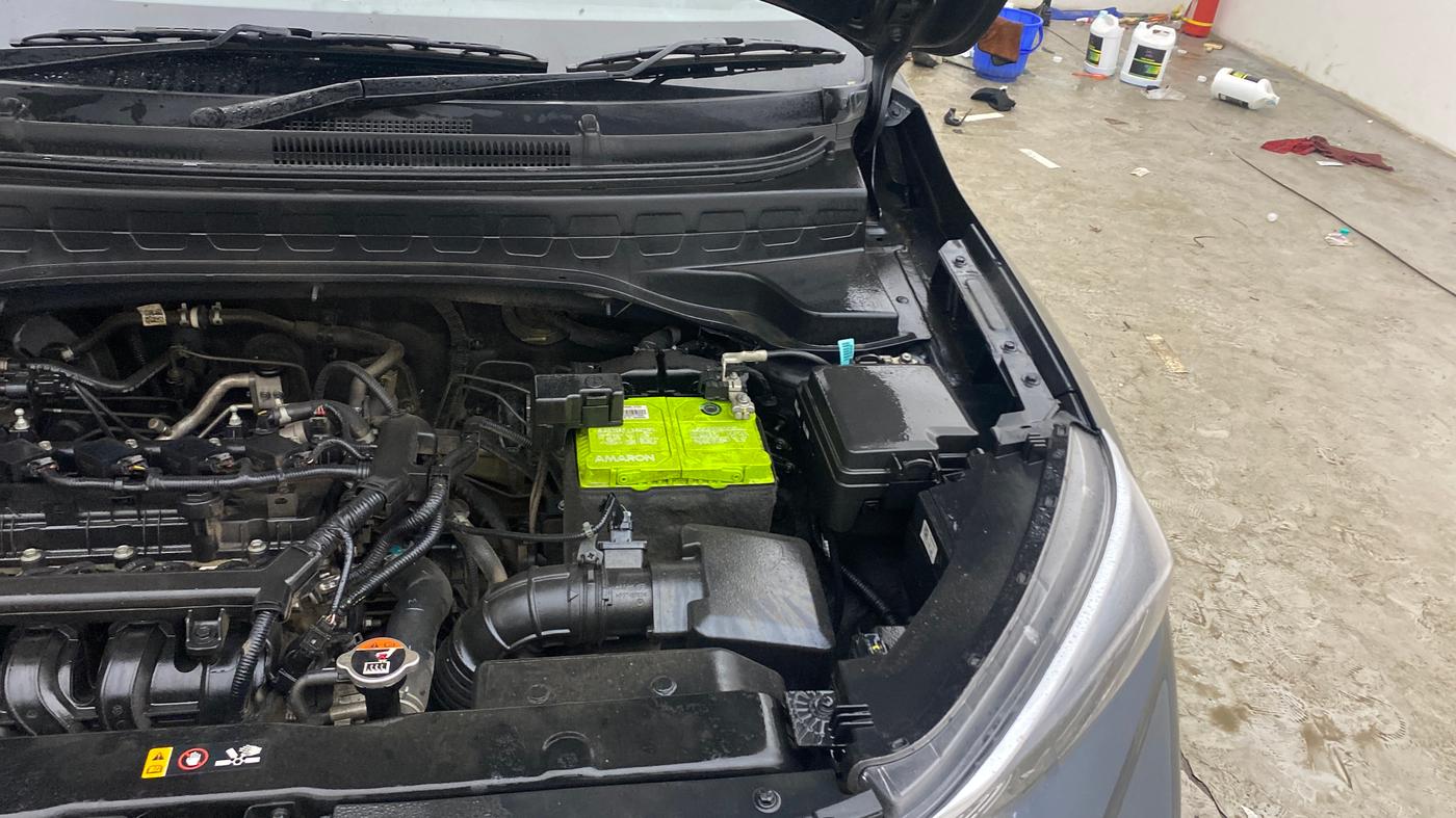 2022 KIA SONET HTK PLUS 1.2, Petrol, Manual, 73,745 km, Engine View - Left