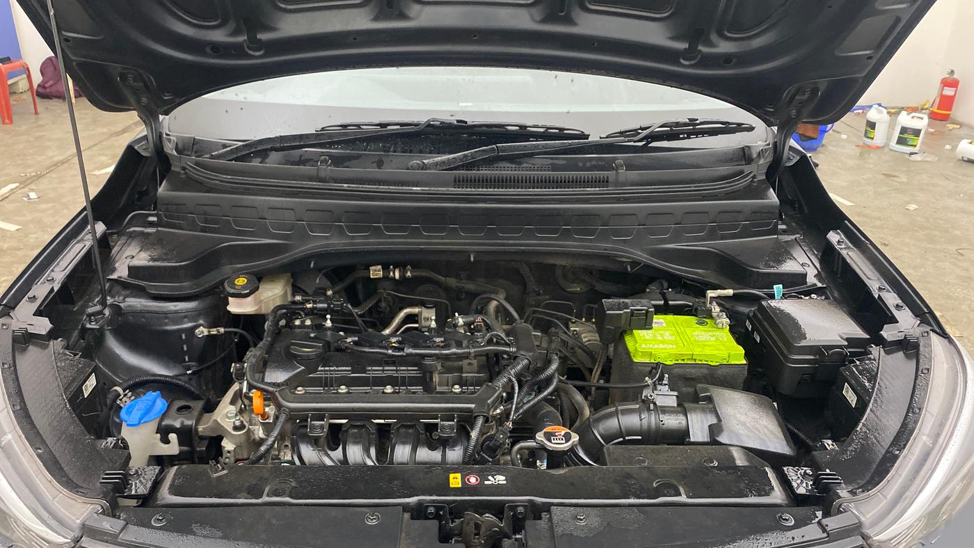 2022 KIA SONET HTK PLUS 1.2, Petrol, Manual, 73,745 km, Engine View