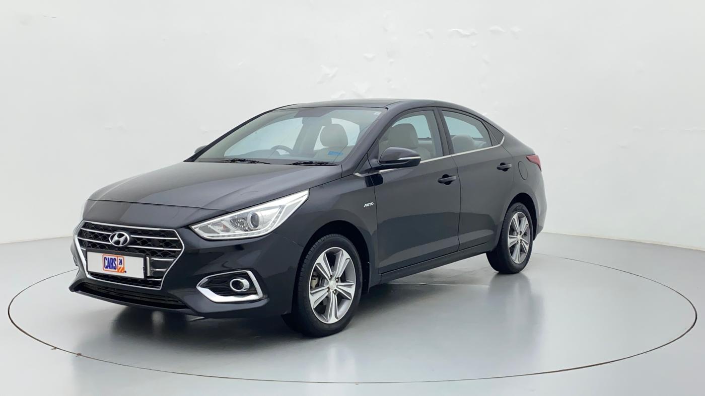2018 Hyundai Verna 1.6 CRDI SX + AT, Diesel, Automatic, 38,821 km, Left Front Diagonal