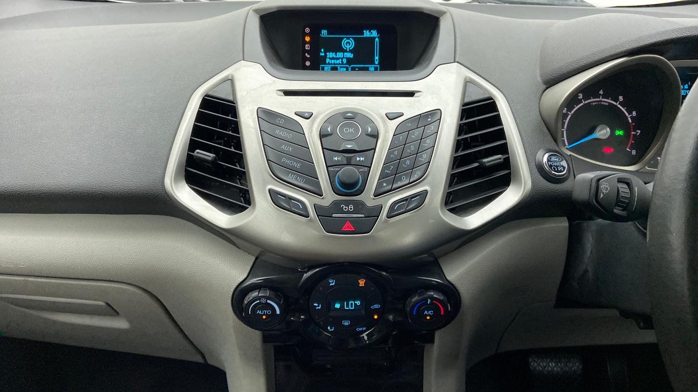2016 Ford Ecosport TITANIUM 1.5L PETROL AT, Petrol, Automatic, 62,773 km, Air Conditioner