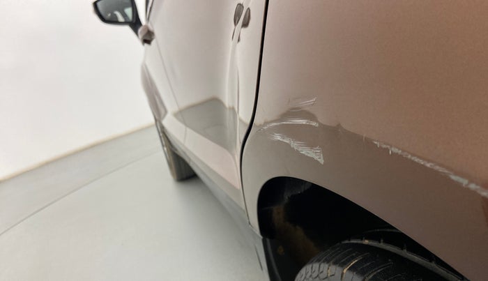 2016 Ford Ecosport TITANIUM 1.5L PETROL AT, Petrol, Automatic, 62,773 km, Left quarter panel - Slightly dented