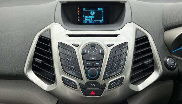 2016 Ford Ecosport TITANIUM 1.5L PETROL AT, Petrol, Automatic, 62,773 km, Infotainment System