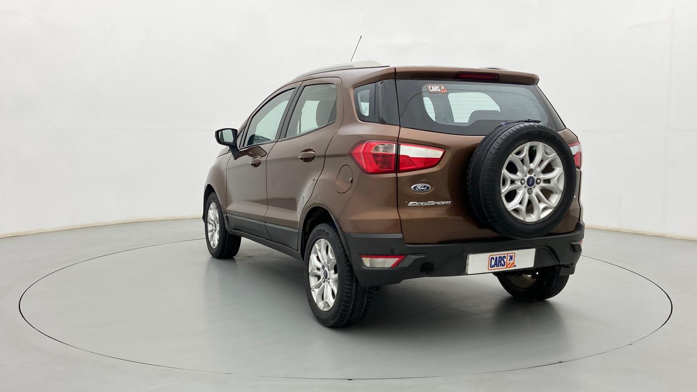 2016 Ford Ecosport TITANIUM 1.5L PETROL AT, Petrol, Automatic, 62,773 km, Left Back Diagonal