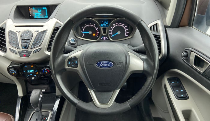2016 Ford Ecosport TITANIUM 1.5L PETROL AT, Petrol, Automatic, 62,773 km, Steering Wheel Close Up