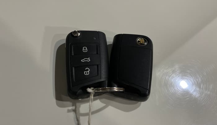 2021 Skoda KUSHAQ STYLE 1.0L TSI AT, Petrol, Automatic, 26,533 km, Key Close Up