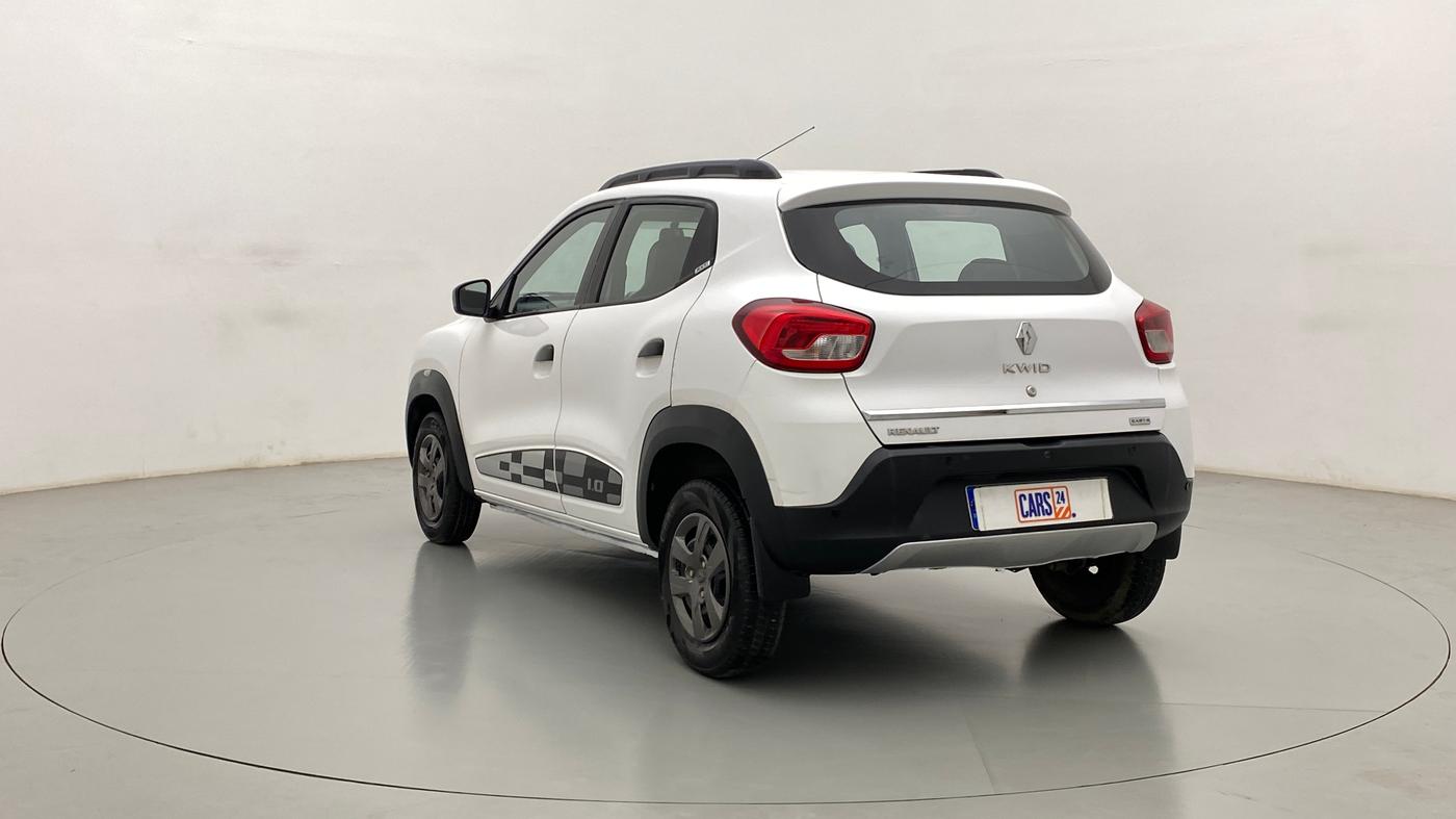 2017 Renault Kwid RXT 1.0 AMT (O), Petrol, Automatic, 18,943 km, Left Back Diagonal