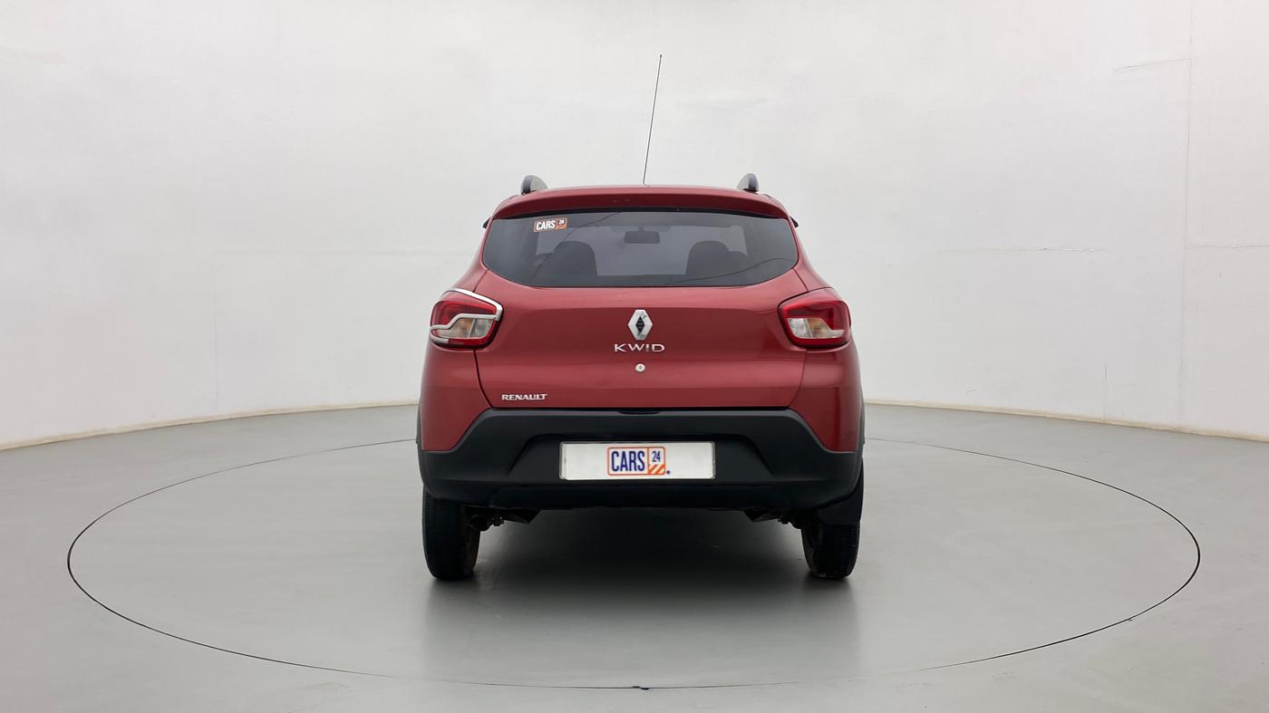 2018 Renault Kwid RXT 1.0, Petrol, Manual, 1,02,990 km, Back/Rear