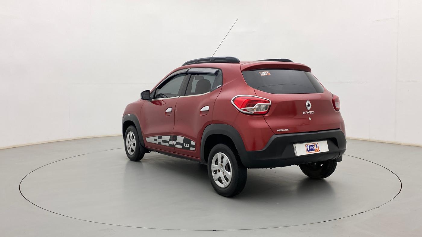 2018 Renault Kwid RXT 1.0, Petrol, Manual, 1,02,990 km, Left Back Diagonal