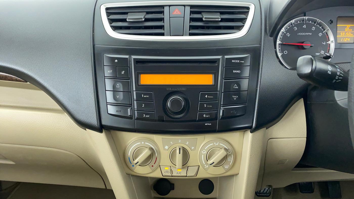 2013 Maruti Swift Dzire VXI 1.2 BS IV, Petrol, Manual, 59,341 km, Air Conditioner