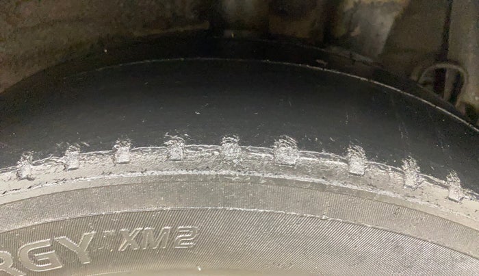 2014 Hyundai Xcent S 1.2, Petrol, Manual, 96,262 km, Left Rear Tyre Tread