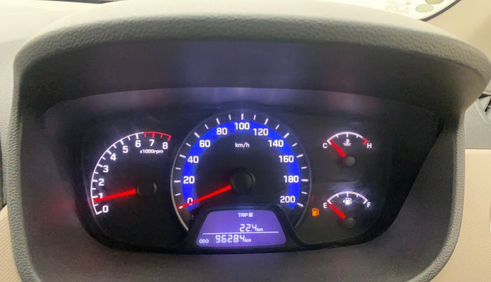 2014 Hyundai Xcent S 1.2, Petrol, Manual, 96,262 km, Odometer Image