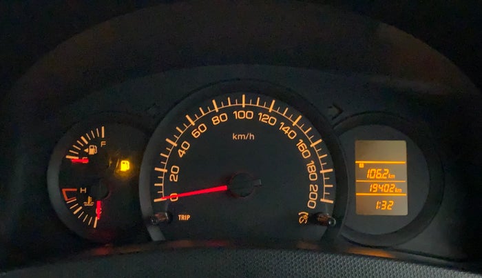 2015 Maruti Swift Dzire LXI (O), Petrol, Manual, 19,334 km, Odometer Image