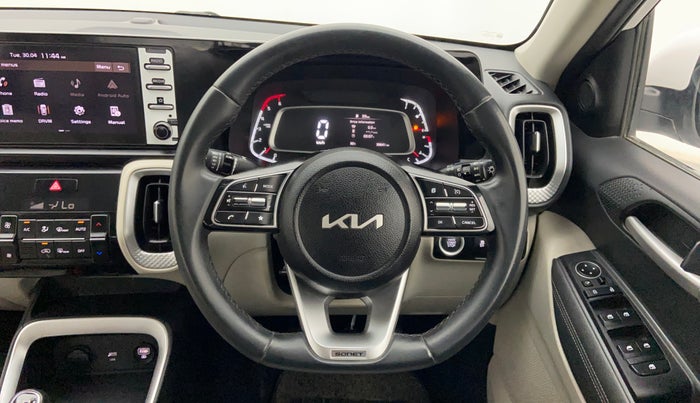 2022 KIA SONET HTX ANNIVERSARY EDITION 1.5, Diesel, Manual, 39,641 km, Steering Wheel Close Up