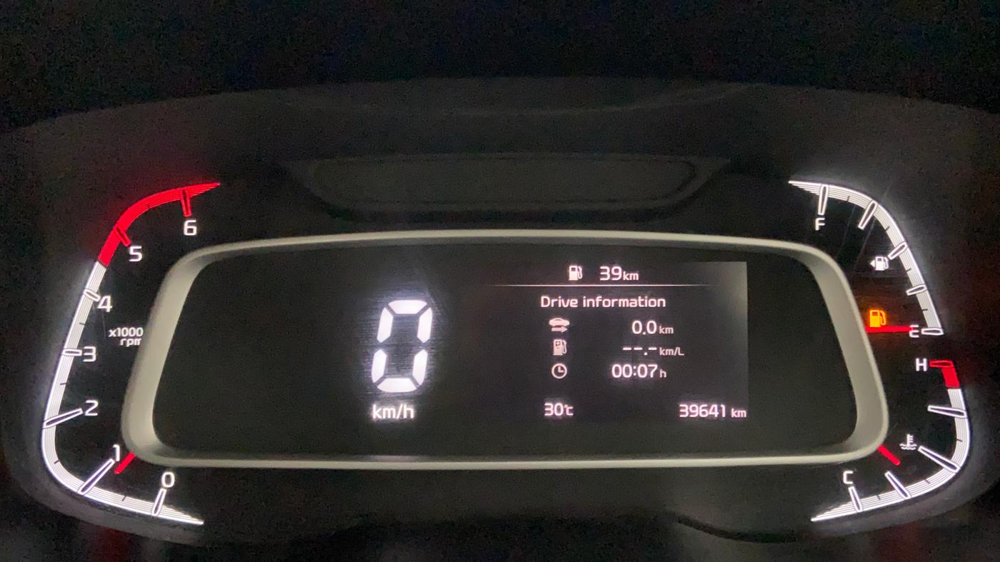 2022 KIA SONET HTX ANNIVERSARY EDITION 1.5, Diesel, Manual, 39,641 km, Odometer Image
