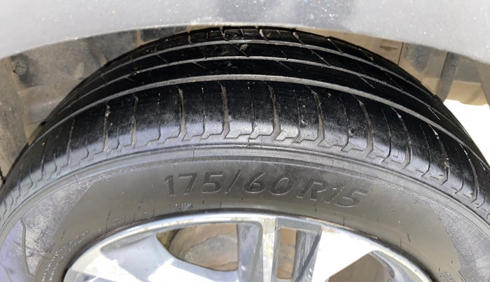 2023 Tata TIGOR XZA PLUS PETROL, Petrol, Automatic, 62,120 km, Left Rear Tyre Tread