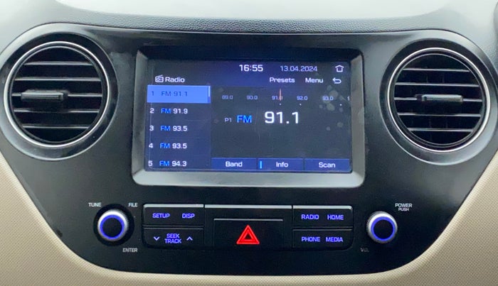 2018 Hyundai Grand i10 ASTA 1.2 KAPPA VTVT, Petrol, Manual, 48,459 km, Infotainment System