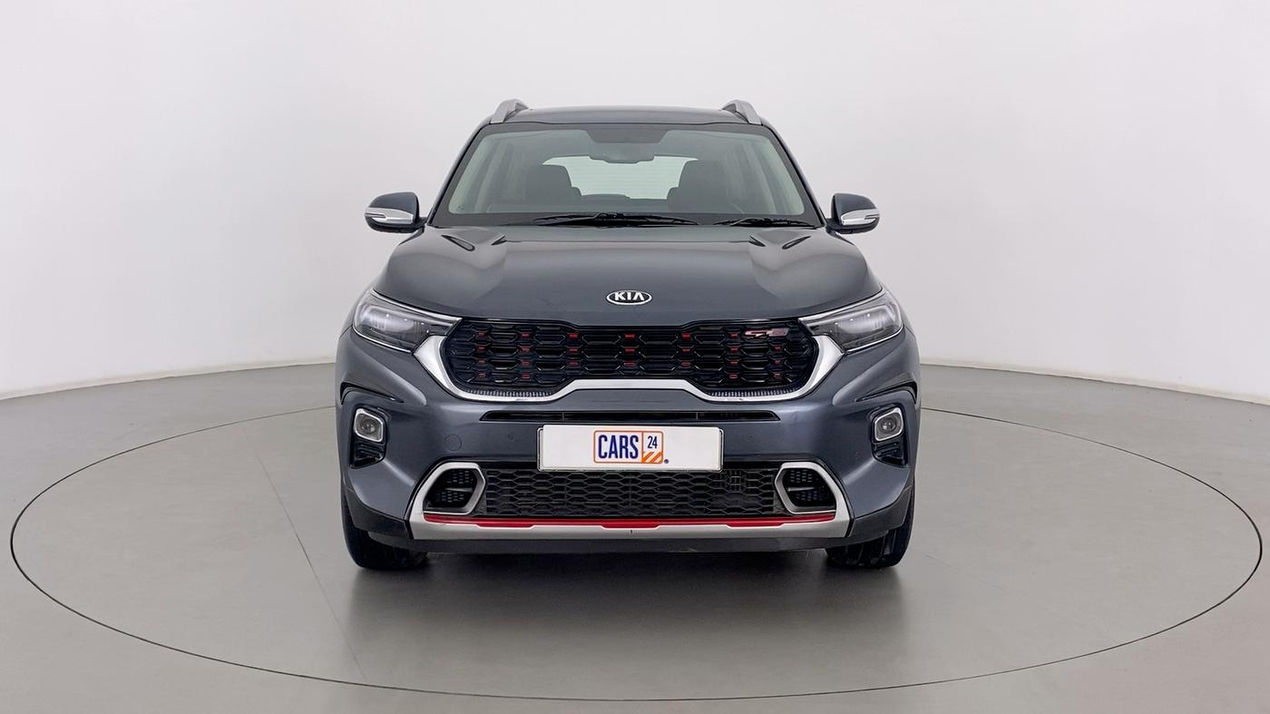 2020 KIA SONET GTX + 1.0 IMT, Petrol, Manual, 30,800 km, Front