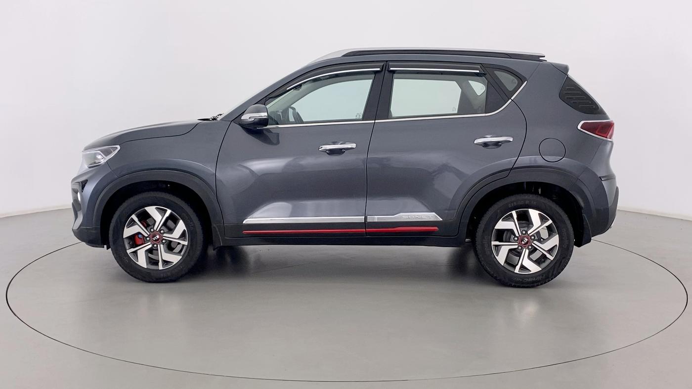 2020 KIA SONET GTX + 1.0 IMT, Petrol, Manual, 30,800 km, Left Side