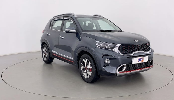 2020 KIA SONET GTX + 1.0 IMT, Petrol, Manual, 30,800 km, Right Front Diagonal