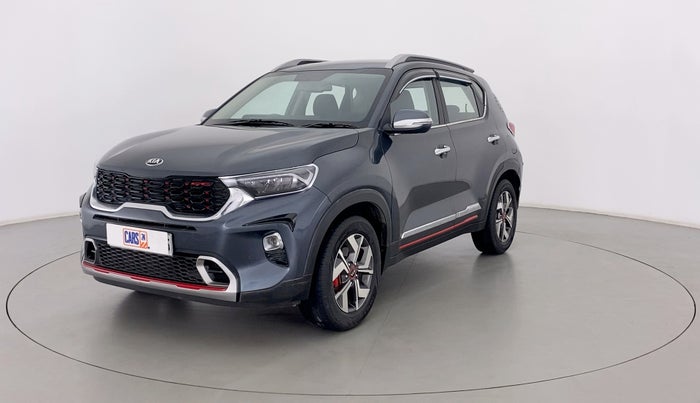 2020 KIA SONET GTX + 1.0 IMT, Petrol, Manual, 30,800 km, Left Front Diagonal