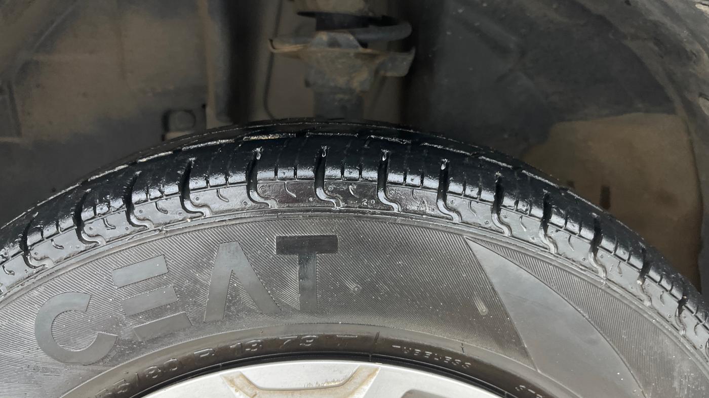 2018 Renault Kwid CLIMBER 1.0, Petrol, Manual, 34,655 km, Left Front Tyre Tread