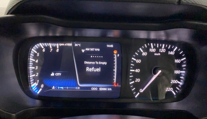 2021 Tata ALTROZ XZ PLUS I-TURBO PETROL, Petrol, Manual, 63,515 km, Odometer Image