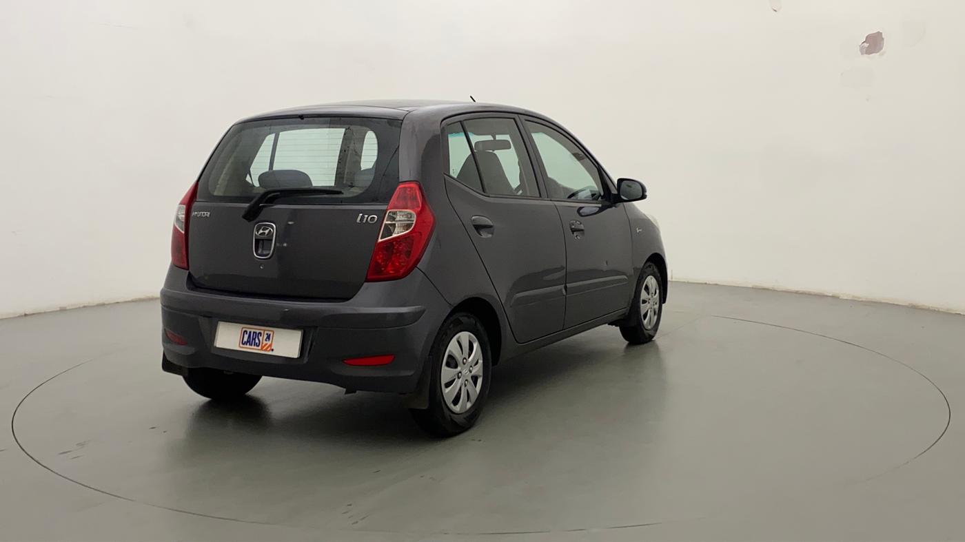 2011 Hyundai i10 SPORTZ 1.2, Petrol, Manual, 55,644 km, Right Back Diagonal
