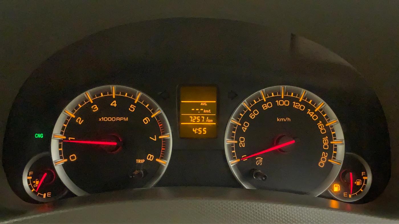 2017 Maruti Ertiga VXI CNG, CNG, Manual, 72,571 km, Odometer Image