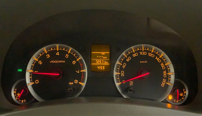 2017 Maruti Ertiga VXI CNG, CNG, Manual, 72,571 km, Odometer Image